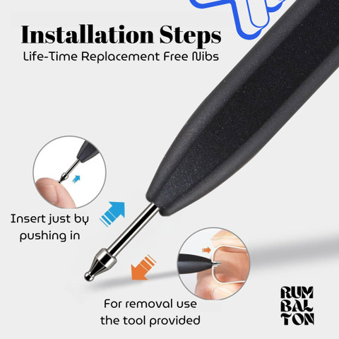 Rumbalton Metal Nibs/Tips for Samsung Galaxy Tab /S10/S9/S7/S6/S6