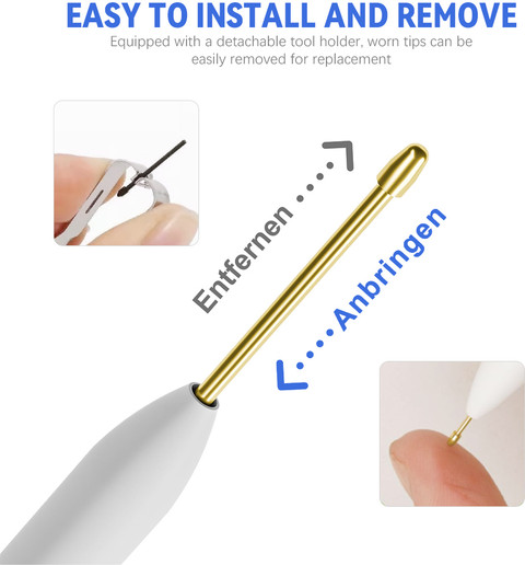 Verilux Replacement Tips Nibs for Samsung Galaxy Tab S Pen S24 S23