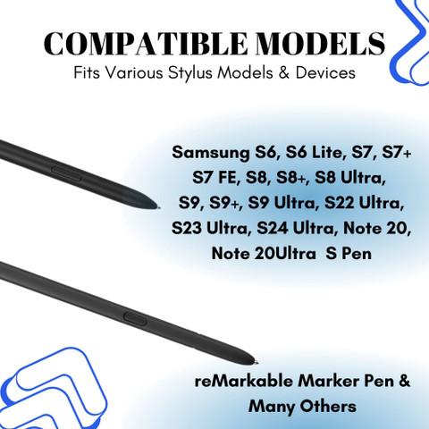 Rumbalton Metal Nibs/Tips for Samsung Galaxy Tab /S10/S9/S7/S6/S6