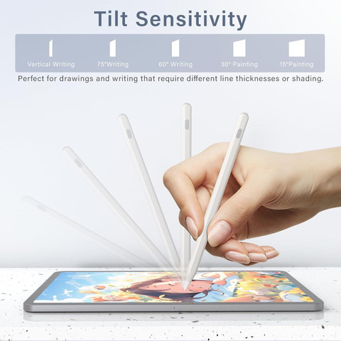 Kingone Magnetic Charging Pencil 3rd Generation for iPad,Wireless