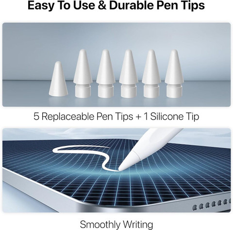 eller santé Stylus Pen/Active Pencil for iPad with Tilt Sensor and