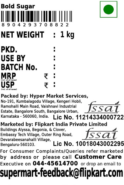 Classic by Flipkart Grocery Bold Sugar Price in India - Buy