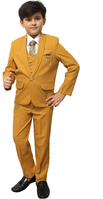 SEMINO PIECE COAT SUIT Solid Boys Suit Buy SEMINO PIECE COAT