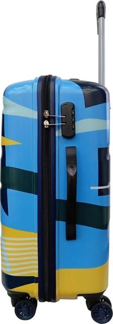 SAFARI quantum Check-in Suitcase 8 Wheels - 24 inch Multi Colur