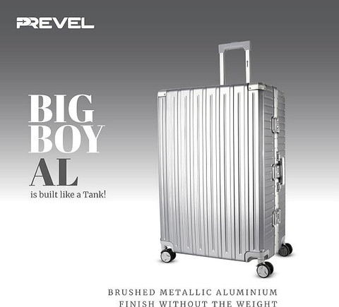 PREVEL Polycarbonate Hard Shell Trolley Bag for Travel Jetstream