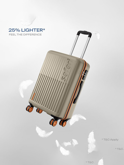 SAFARI ASTRA NEO Check-in Suitcase 8 Wheels - 26 inch Champagne