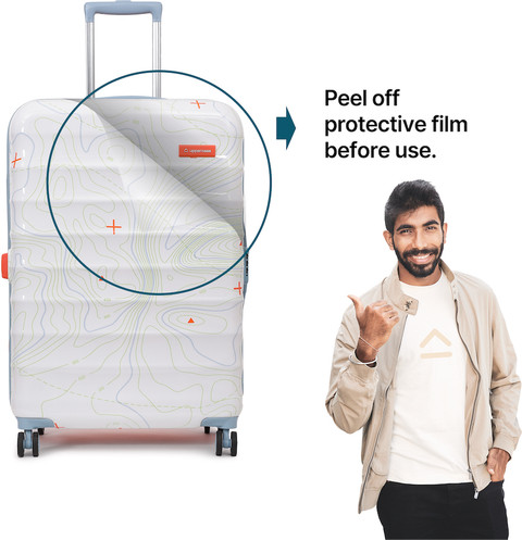 Uppercase Hard Cabin & Check-in Trolley Set of 2 (S+M) TSA Lock