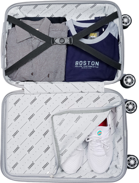 Kandel London Hard Sided ABS and PC 4 Wheel Spinners, Expandable