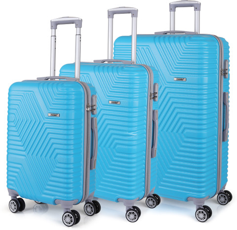 Kandel London Hard Body Polycarbonnate Set of 3 Luggage 4