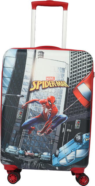 MARVEL Novex Original Spider Man Hard Sided Polycarbonate Kids Trolley Bag  18