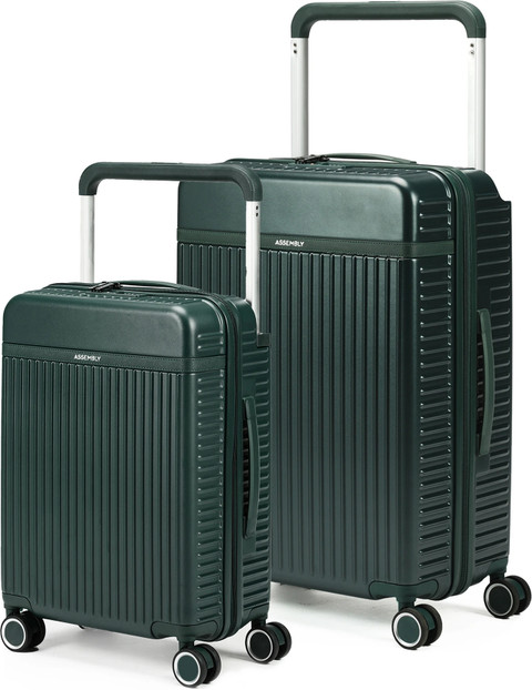 Assembly Wide Handle Cabin Trolley Bag (40L) and Large Check-in