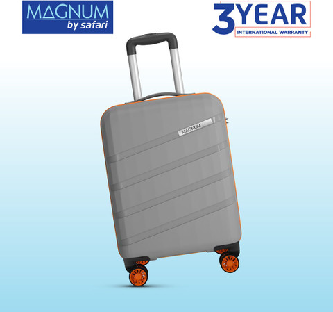 Safari Magnum Evolix 55 Cabin Suitcase Wheels 22 Inch Dark