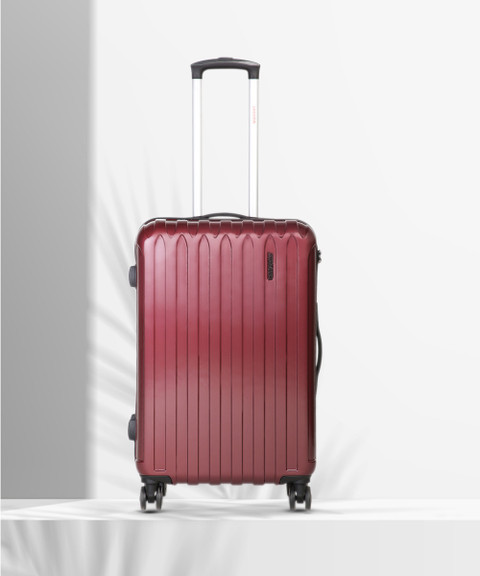 Wildcraft Pegasi Cabin Suitcase 8 Wheels - 24 inch Burgandy