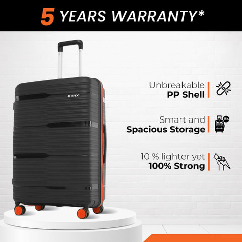 HRX by Hrithik Roshan Zanzibar Check-in Suitcase 8 Wheels - 30 HRX by Hrithik Roshan Zanzibar Check-in Suitcase 8 Wheels - 30