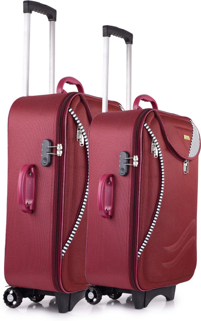 CITY BAG Medium Cabin Luggage (61cm)Travel bag Trolley bag &Number