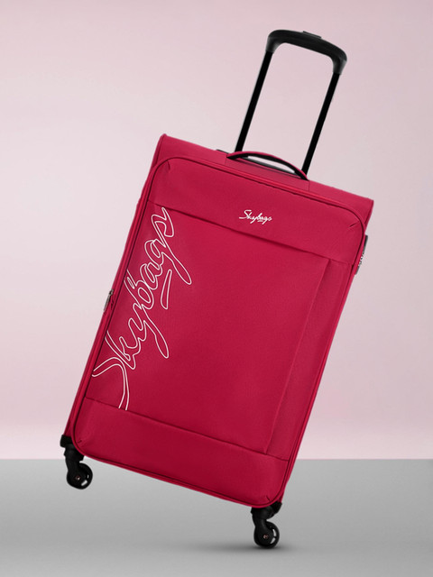 SKYBAGS Polyester Softsided 69 cm Cab Stylish Luggage Trolley with s  |Unisex Check-in Suitcase Wheels 27 inch