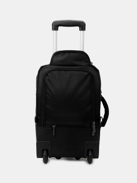 SWISS MILITARY LAPTOP TROLLEY BRIEFCASE CUM BACKPACK (WITH RAIN