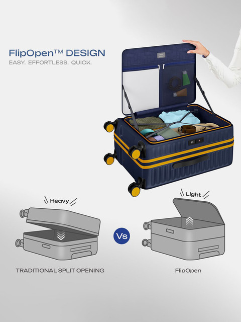 SAFARI Froniq 79 Expandable Check-in Suitcase 8 Wheels - 32 inch