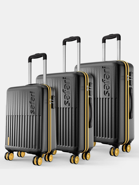 SAFARI ASTRA NEO Cabin & Check-in Set 8 Wheels - 30 inch Black