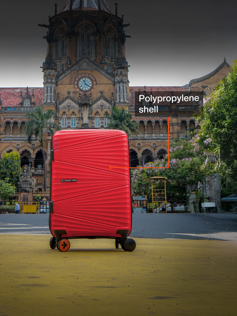 NASHER MILES Mumbai Hard-Sided Polypropylene Shell 28 inch Trolley
