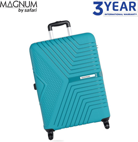 Safari Magnum Zeno 75 Check-in Suitcase Wheels 30 Inches Teal
