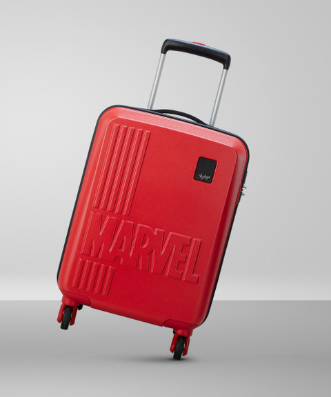 SKYBAGS MARVEL STROLLY 51 360RED and BLACK Cabin Suitcase Wheels 20 Inch