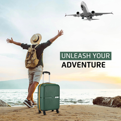 SAFARI ECLIPSE 55 Cabin Suitcase Wheels 22 inch Dusk Green - Main Image