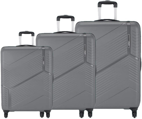SAFARI Carter Hard Years Warranty Set of Suitcase Trolley Bags (55 67  76 cm) Cabin Check-in Set Wheels 30 inch