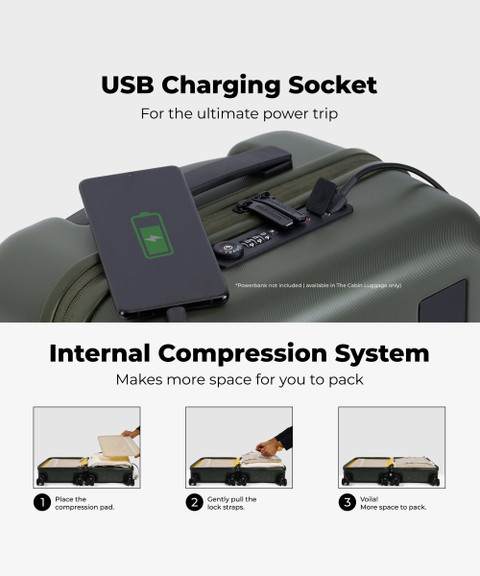 Mokobara The Set of Luggage (Small Medium Large