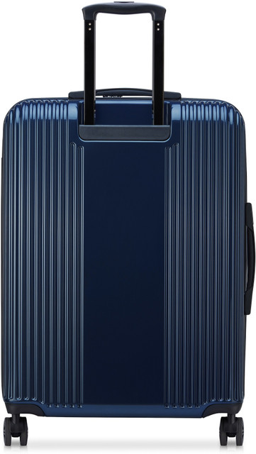 Adélie Dark Navy DELSEY 55 CM Cabin Expandable Polycarbonate/ABS Hard-Sided 4D