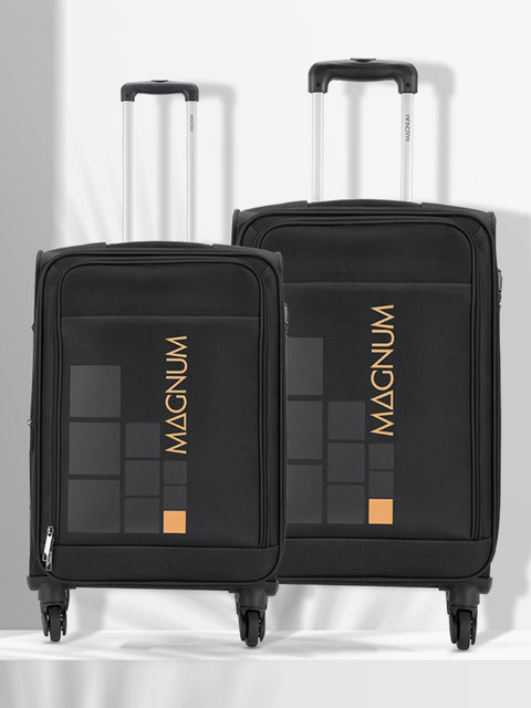 Safari STORM Set of (Small 27cm Medium 59cm) 4W Expandable Check-in  Suitcase Wheels 27 inch