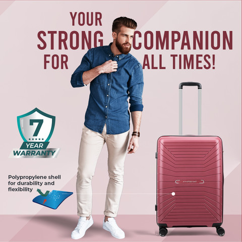 ARISTOCRAT Carnival 66 Hardbody Trolley Bag Check-in Suitcase