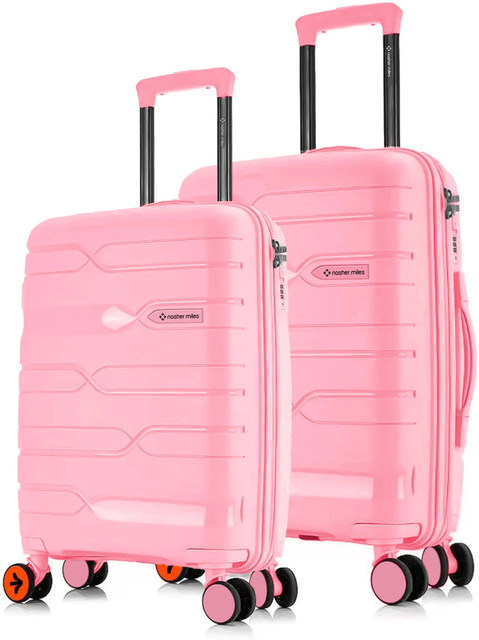 American Tourister Pink Trolley Bag Small Cabin Luggage NASHER