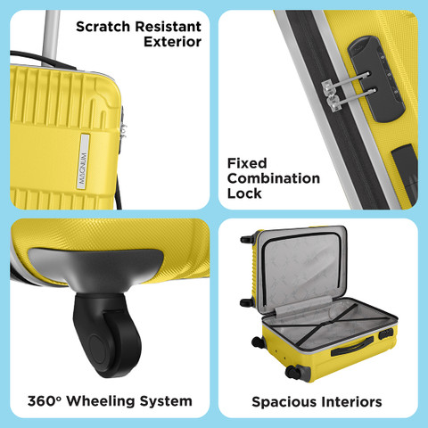 Safari Magnum Saber 55 Cabin Suitcase Wheels 22 inch