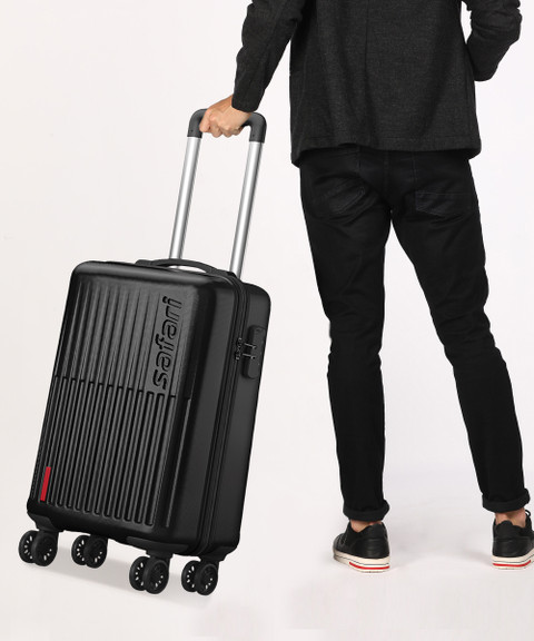 SAFARI ASTRA Cabin Suitcase Wheels 22 inch Black Price in