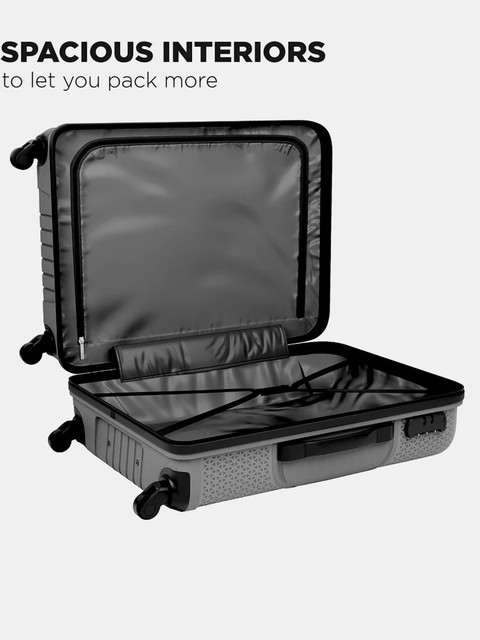 Safari Magnum Zeno 66 Check-in Suitcase 4 Wheels - 26 Inches Dark