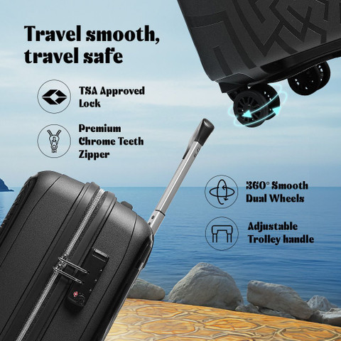 Trolley Bags Luggage With Built In Tsa Approved Locks Buy It