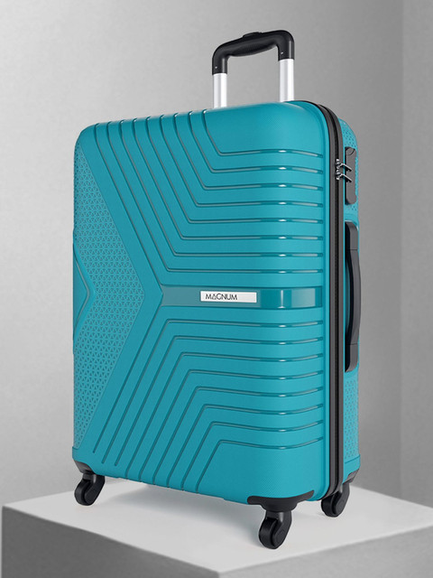 Safari Magnum Zeno 75 Check-in Suitcase 4 Wheels - 30 Inches Teal