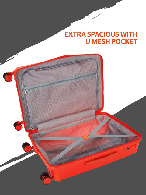 Wildcraft Onyx Check-in Suitcase 8 Wheels - 27 inch Red - Price in