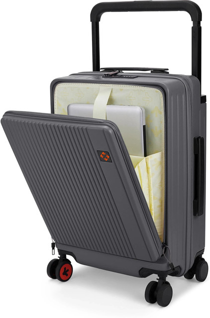 NASHER MILES Silicon Valley Hard-Sided Polycarbonate Cabin Laptop