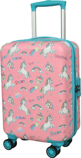 NOVEX Unicorn 18 Inch Kids Trolley Bag Kids Trolley Suitcase