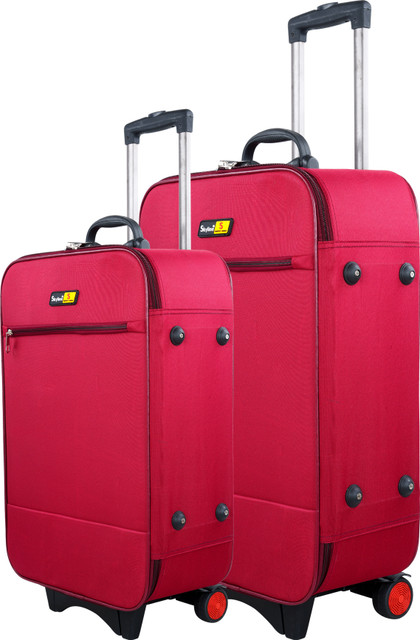 SKYLINE Travel Suitcase/Trolley Bag 22-26 Inch Trolley Combo Bag With  Wheels Cabin Check-in Set Wheels 26 inch