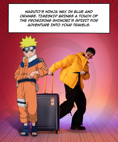 Mokobara The Moko x Naruto Transit Check-In Check-in Suitcase 8