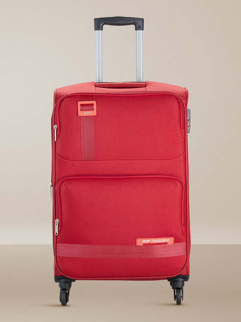 VIP Domina Durable Polyester Soft sided Cabin size trolley with 45L