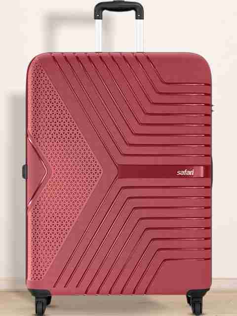 SAFARI ZENO 75 Check-in Suitcase 4 Wheels - 30 inch MAROON - Price