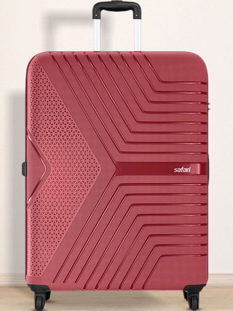 SAFARI ZENO 75 Check-in Suitcase 4 Wheels - 30 inch MAROON - Price