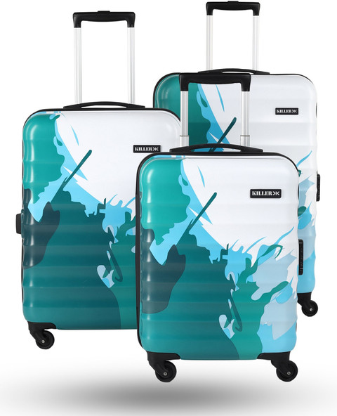 KILLER SPLASHPRTED Combo (30 26 22 Cabin Check-in Set Wheels 30  Inch