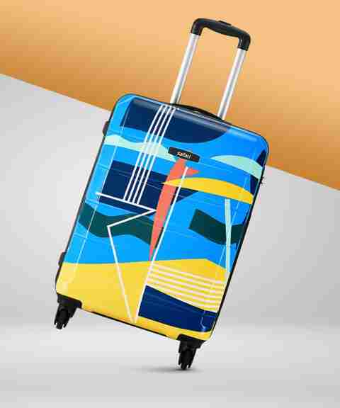 レア物！希少FEEL ウェッジ 56° 52° 青 黄 SAFARI REGLOSS DETOUR 55 4W PRINTED Cabin Suitcase 4 Wheels - 22