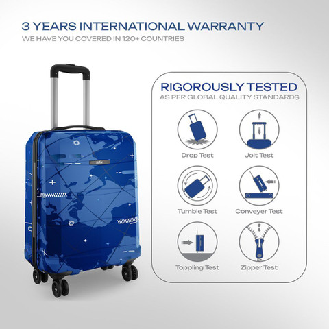 SAFARI Nightsky Neo 55 4W Cabin Suitcase 4 Wheels - 22 inch