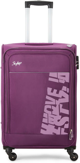 SKYBAGS Rhumba Polyester Softsided 69 cm Medium Trendy Purple